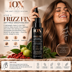 THE 10X ANTI-FRIZZ SYSTEM - 3-Step Hydration, Smoothing + Shine Routine